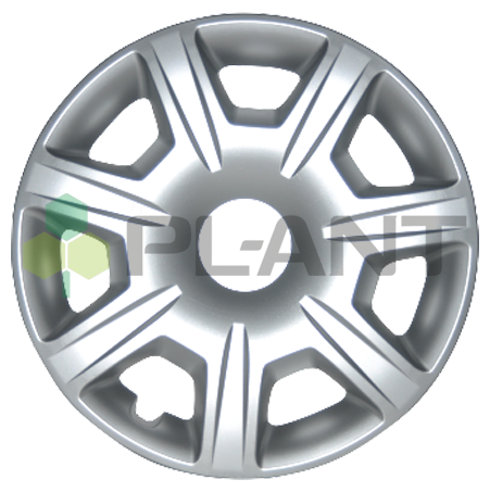 PL-ANT.1058 - YENİ CLIO SYMBOL JANT KAPAĞI 7 KOLLU 15" 13