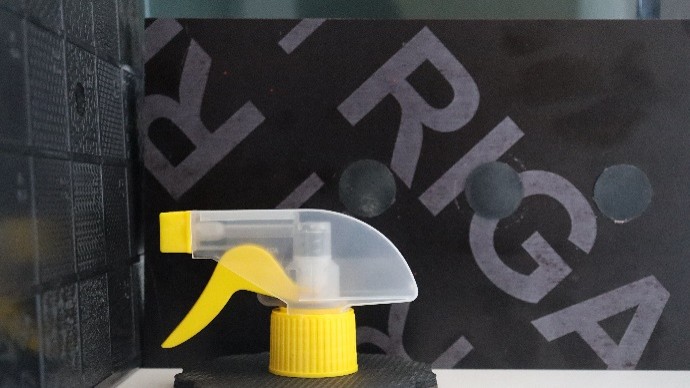 2SB.SRŞ - STANDART SPRAY BAŞLIK SARI-ŞEFFAF