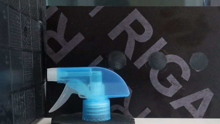 2SB.TRMŞ - STANDART SPRAY BAŞLIK T.MAVİ-ŞEFFAF
