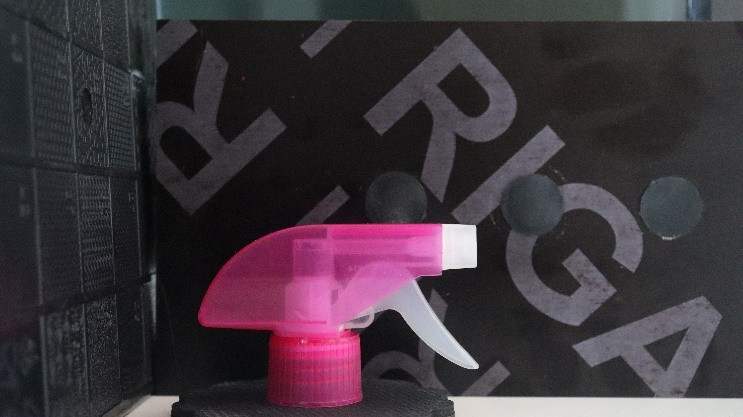 2SB.TRPŞ - STANDART SPRAY BAŞLIK T.PEMBE-ŞEFFAF